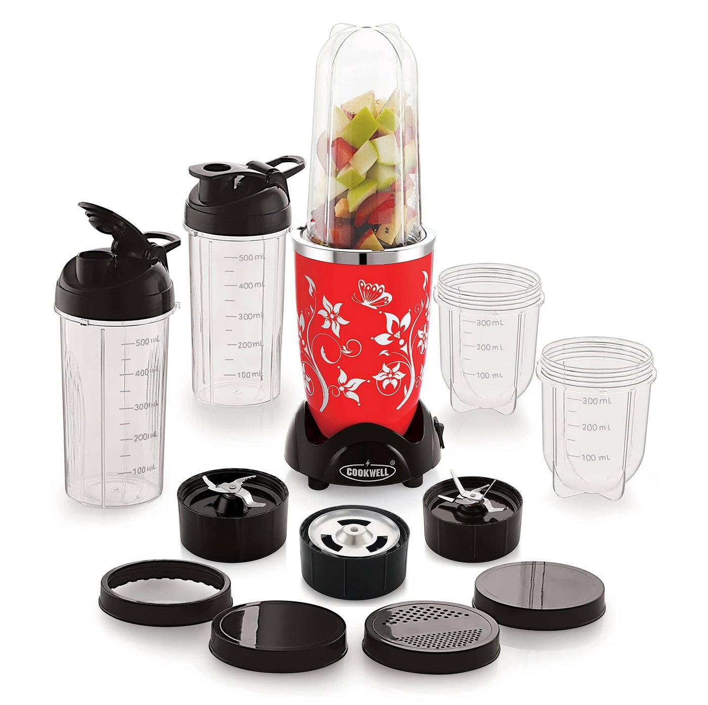 Nutri Blender - 5 Jar 3 Blade Black