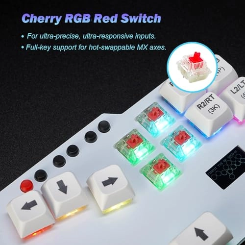 Game Keyboard - PC/Switch/Android/PS3/PS4/Steam/MiSTer