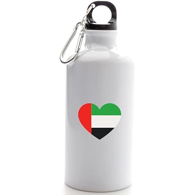 Heart Shaped UAE Stickers - 5 Sheets