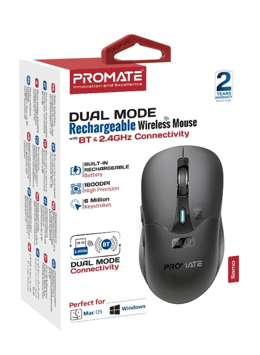 Kitt Ergonomic Optical Mouse - Wireless