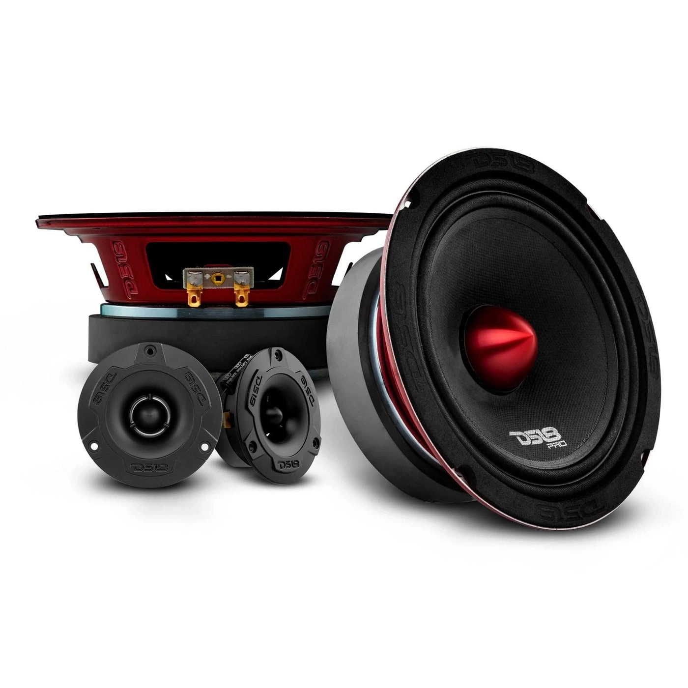 PRO-X6.4BM - 6.5" Midrange + PRO-TWX1ferrite - 1" Tweeters