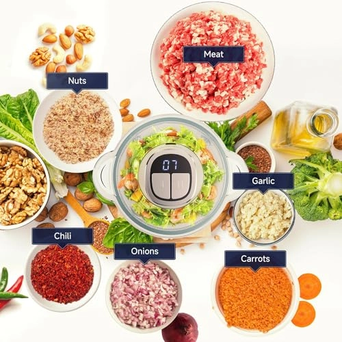 Dual Bowl Food Prep Processor - 3L