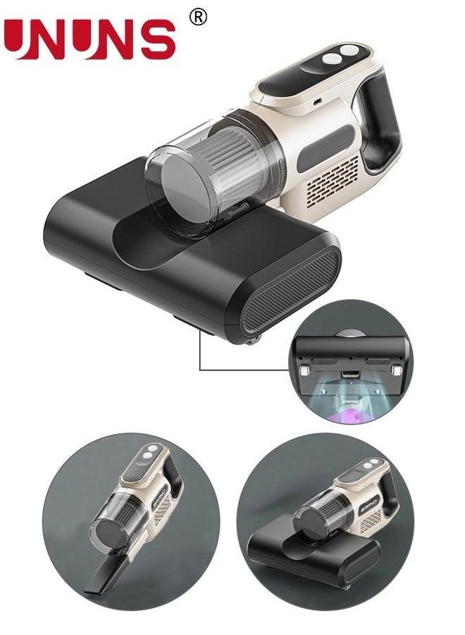 Bed UV Vacuum Cleaner - 12KPa Black