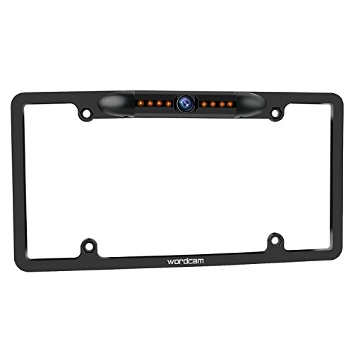 License Plate Frame Rear View Backup Camera - Night vision