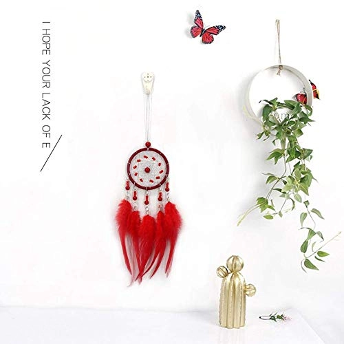 Dreamcatcher - Siderosphere, feathers, lines, wood beads.