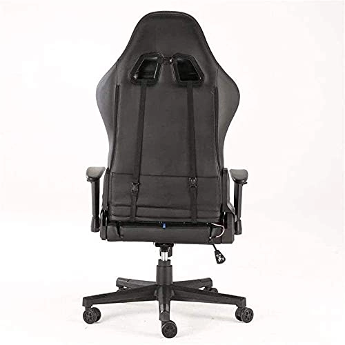 Desk Chair - PU Leather Brown High Back