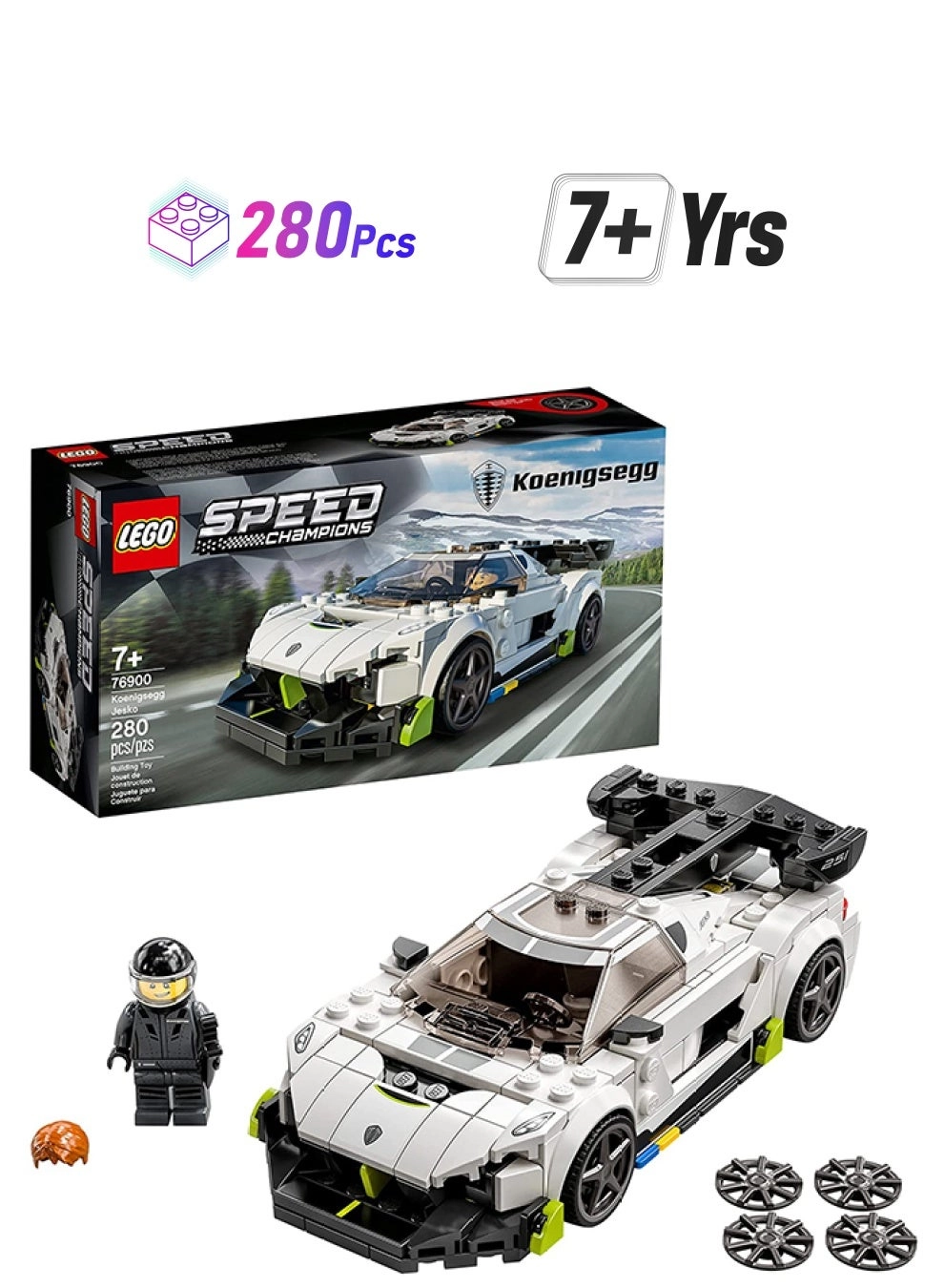 Koenigsegg Jesko (76900) - Speed Champions