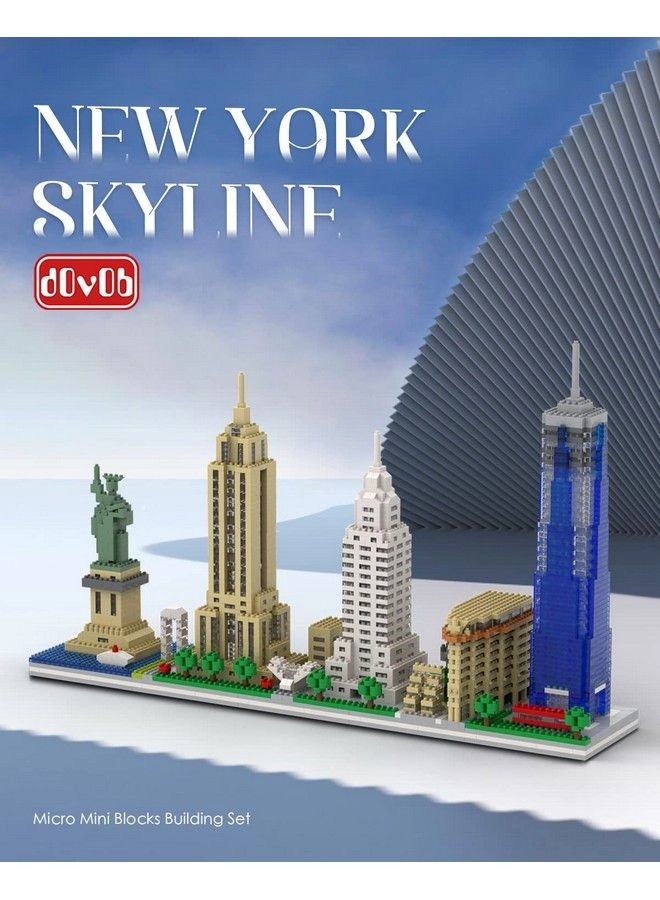 New York Skyline - Micro Mini 3D Puzzle