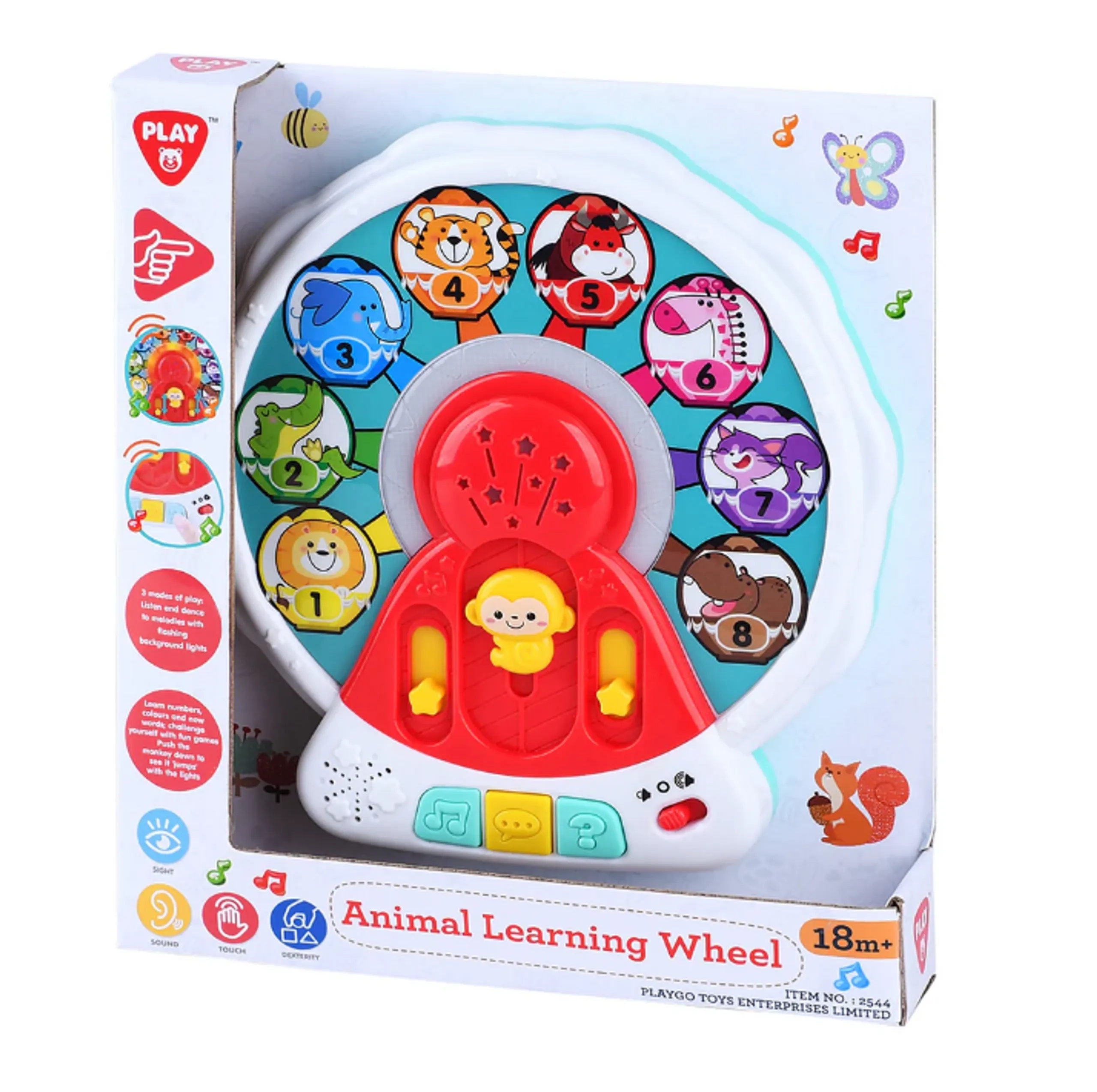 Animal Learning Wheel - 2+ Years