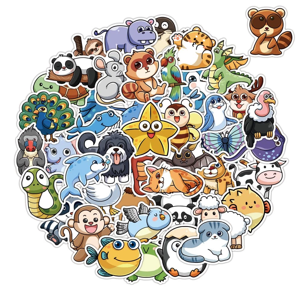 Cute Activity Sticker Book 100 pcs
