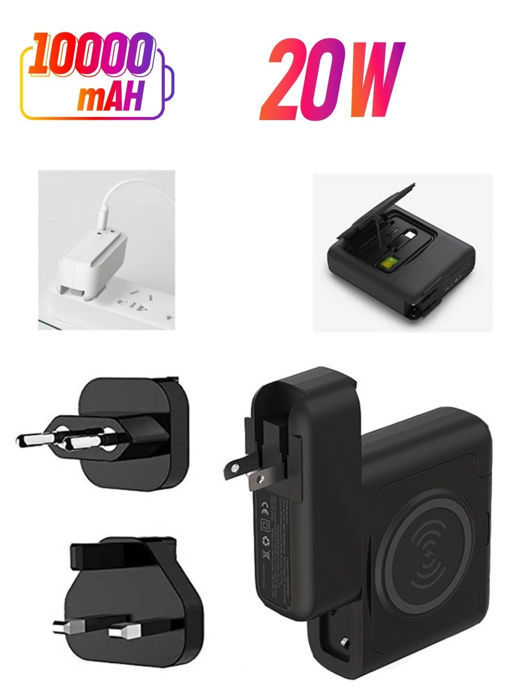 Lommyka K02-PRO - 10000mAh 20W Fast charging