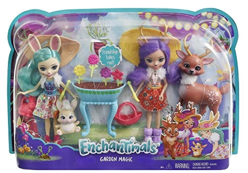 FDG01 - Garden Magic doll set two six-inch dolls Multi Color Ages 7+