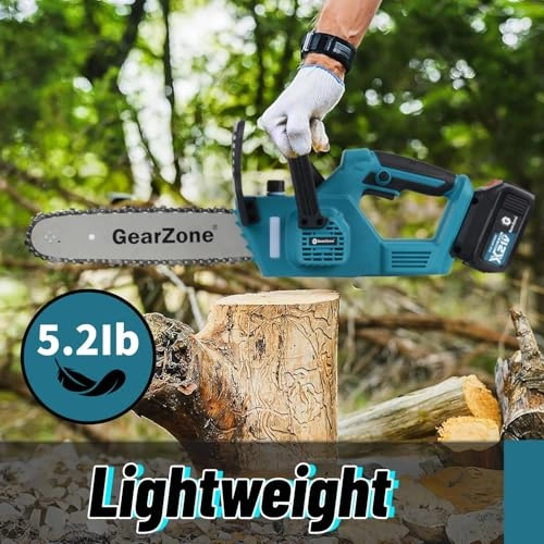 Cordless Electric Brushless Chainsaw - 2200 Watts