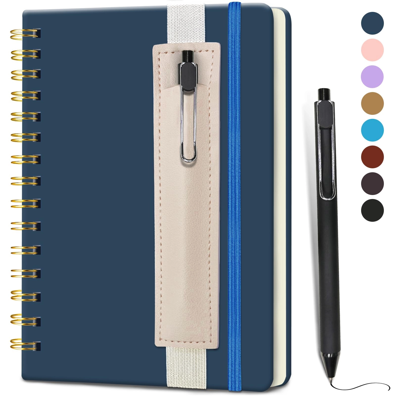 dwiyittn Spiral Notebook A5 Spiral - Lined 80 Sheets