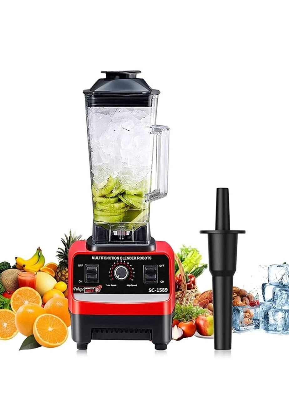 Heavy Duty Blender Mixer - BPA Free High Speed Ice Crusher