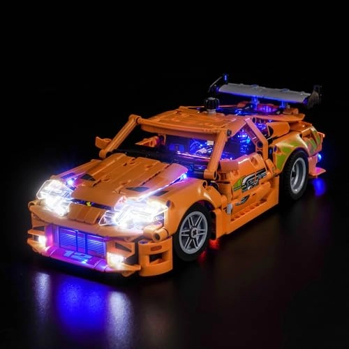 LED Light Set Compatible with LEGO 42204 Fast and Furious Toyota Supra MK4 - Copper Line