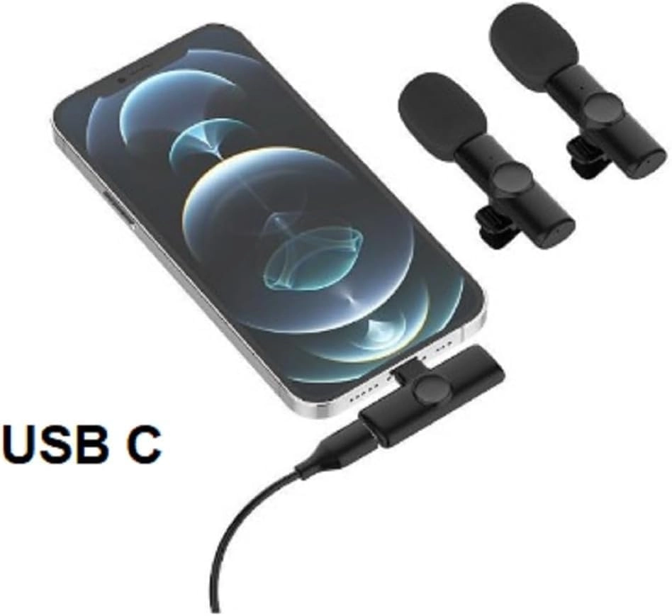 Wireless Lavalier USB Microphone