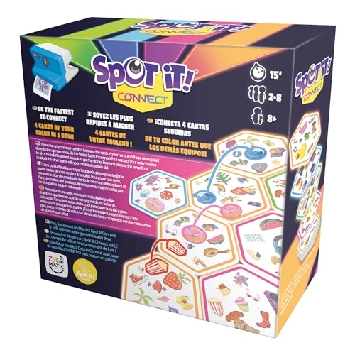 Spot It! Connect - 8 years and up English French