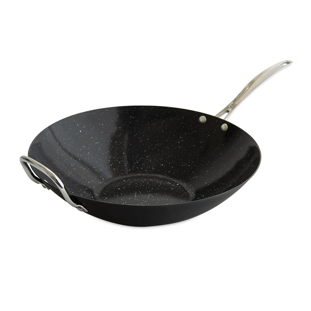 Nordic Ware Spun Wok - 14-Inch Nonstick Ceramic Coating
