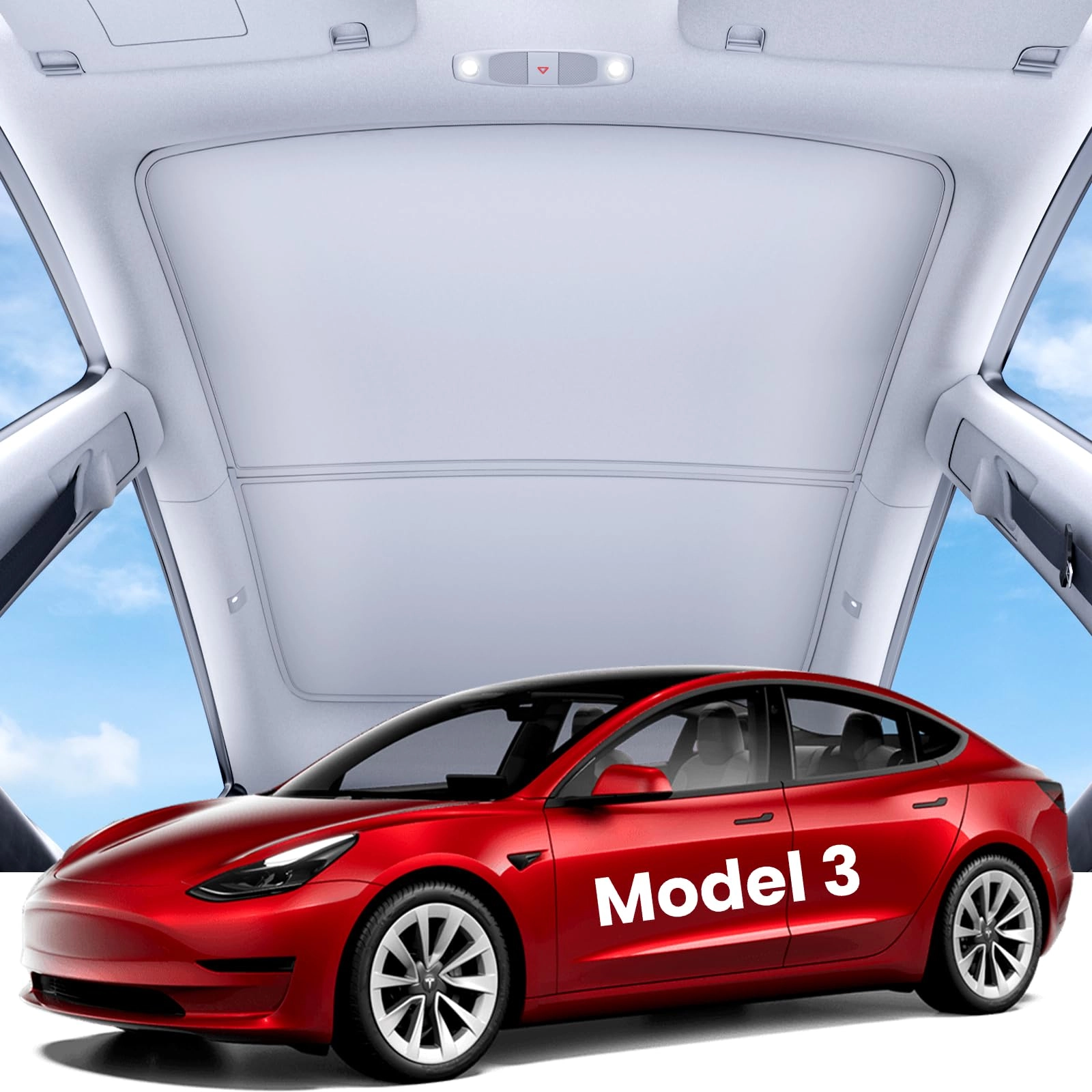 REEVAA Roof Sunshade - Tesla Model 3 2025