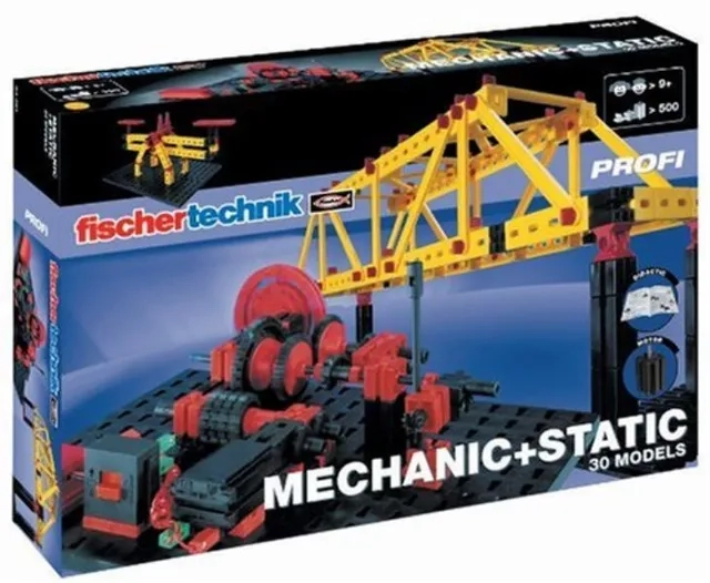 fischertechnik Mechanic + Static - 9 years & above 500 piece(s)