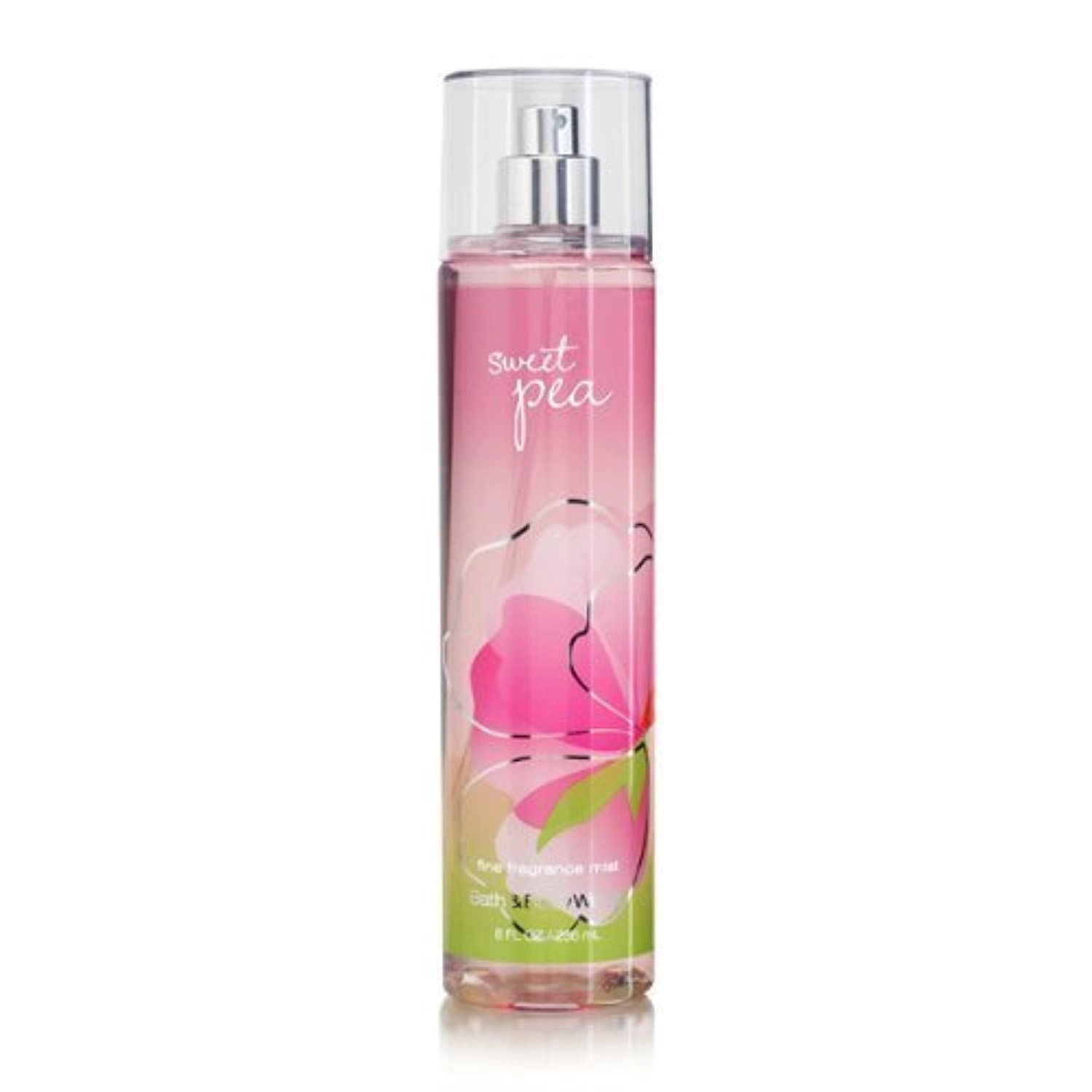 Bath & Body Works Sweet Pea Fine Fragrance Mist - 8 Fluid Ounces Floral,Raspberry