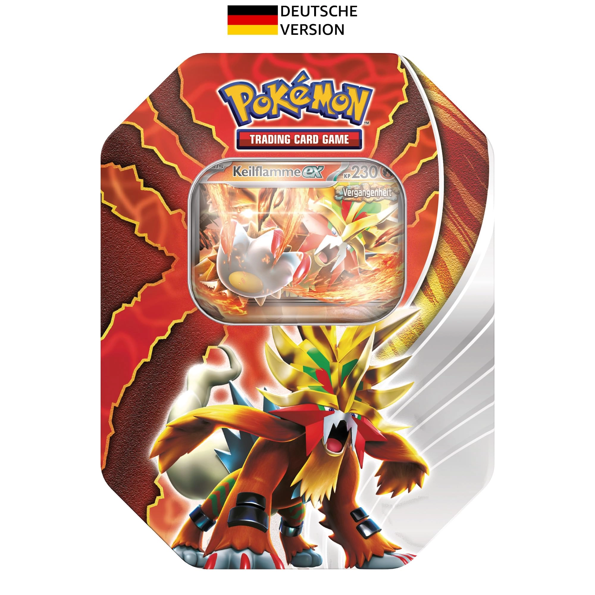 The Pokémon Company International Tin-Box Paradox Fates - 1 holographic promo card 4 booster packs