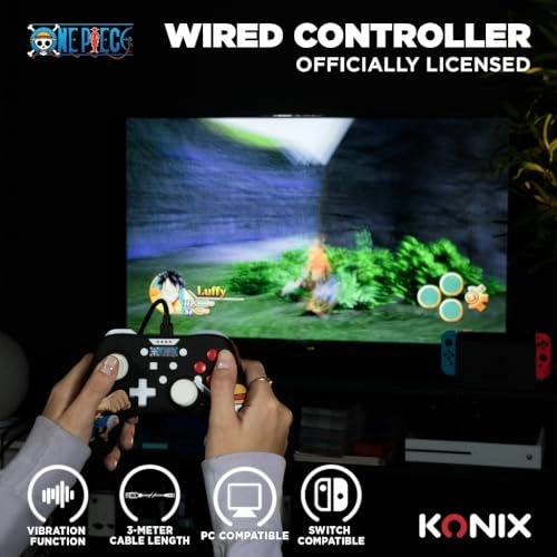 One Piece Gamepad - Black Nintendo Switch