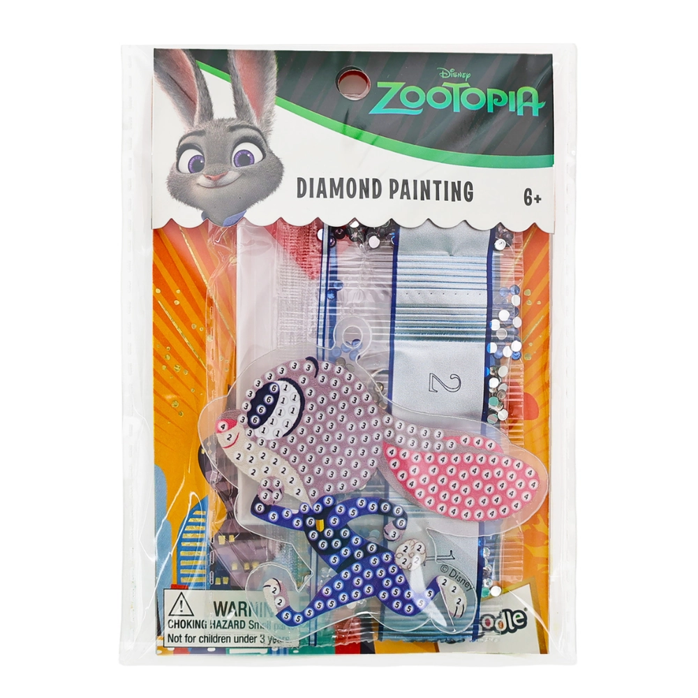 Zootopia Diamond Painting Keychain Kit - Judy Hopps