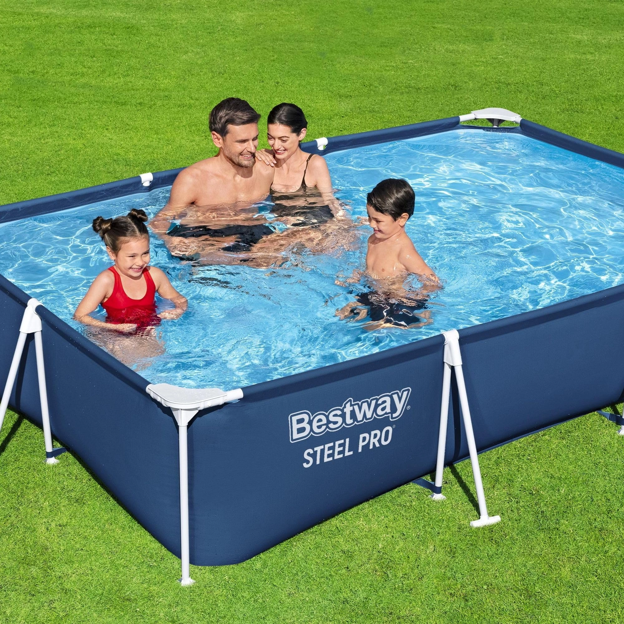 Steel Pro Rectangular Pool - 3,300 L