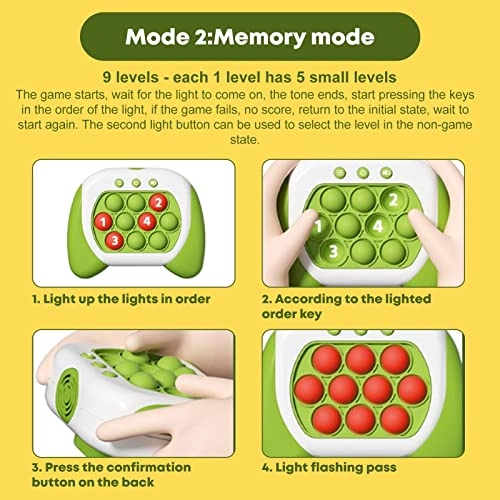 Quick Push Bubbles Game Console - 3 years+