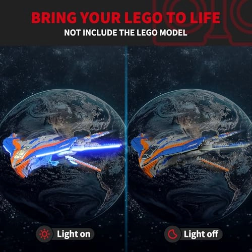 LED Light for LEGO Guardians of The Galaxy: The Milano 76286