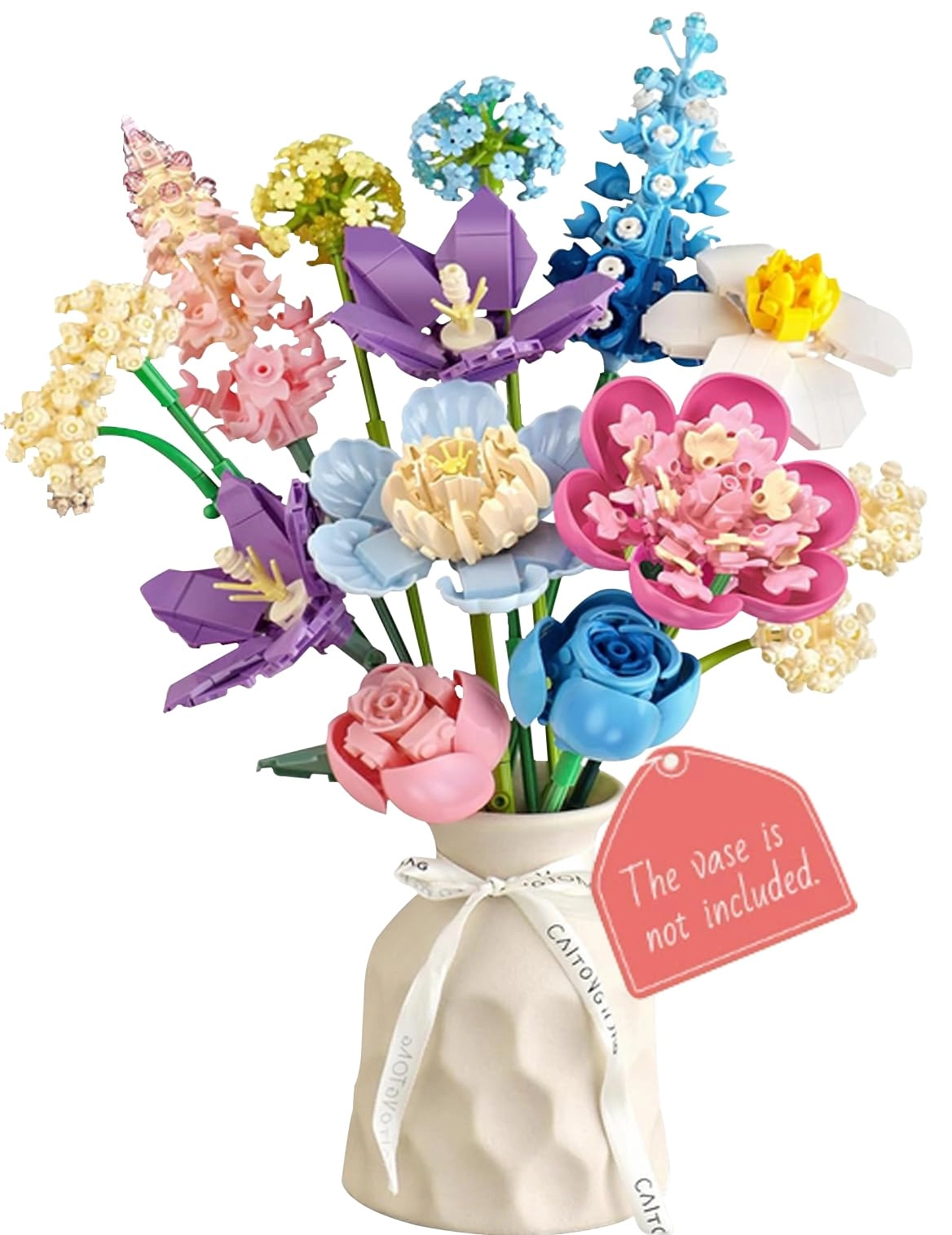 Flowers Bouquet Building Set - 1250pcs