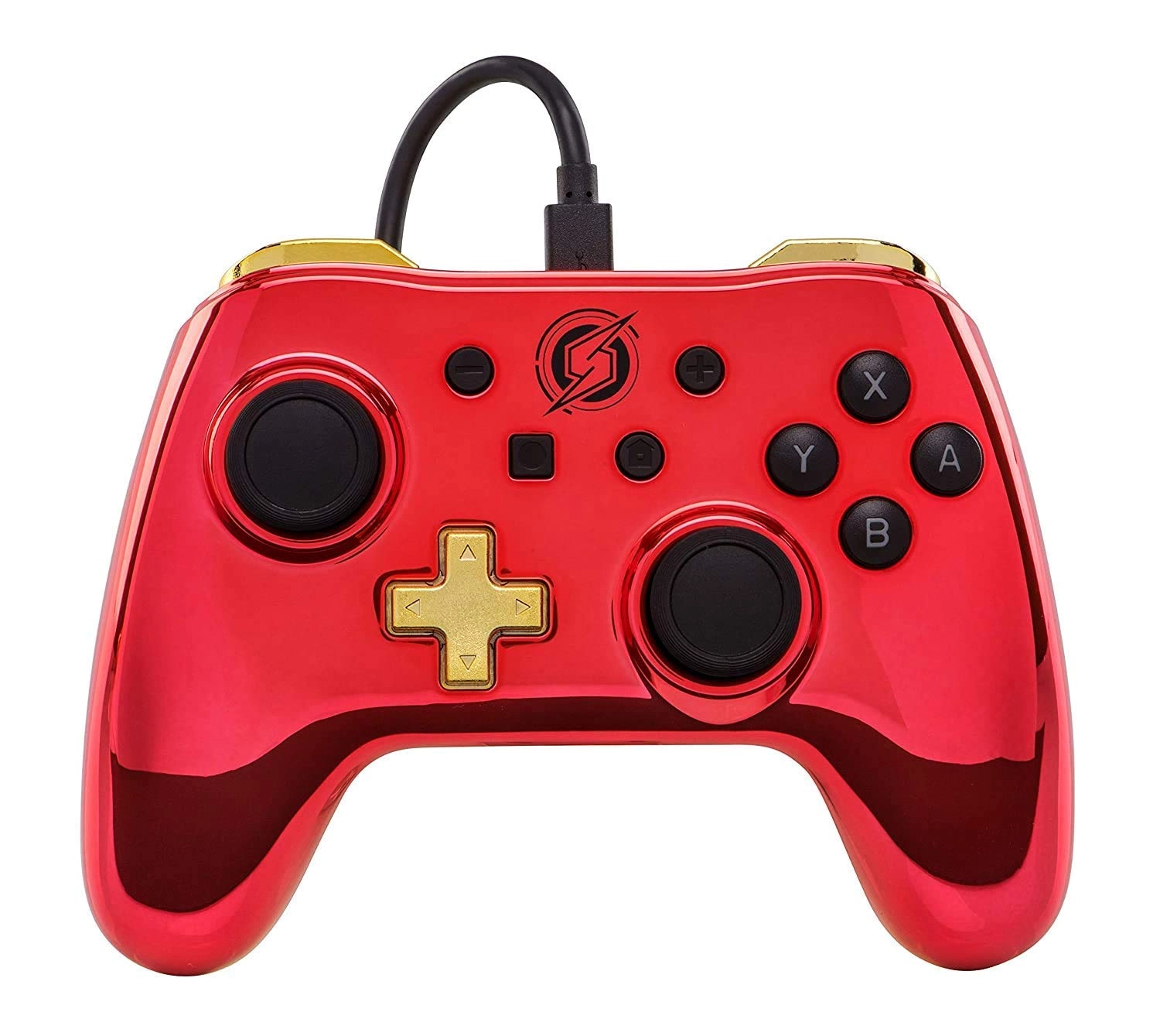 Nintendo Wired Controller for Switch - Chrome Metroid