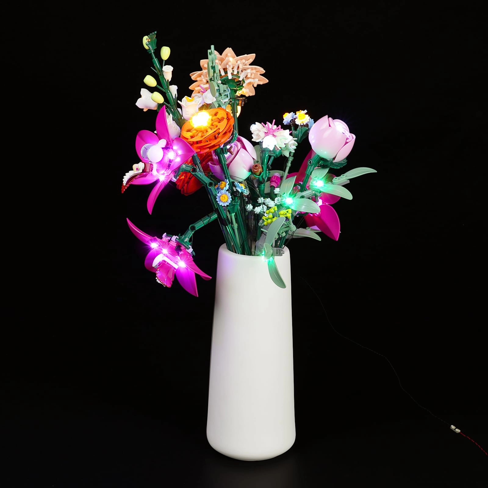 DALDED Light Kit - Compatible with Lego 10342 Pretty Pink Flower Bouquet