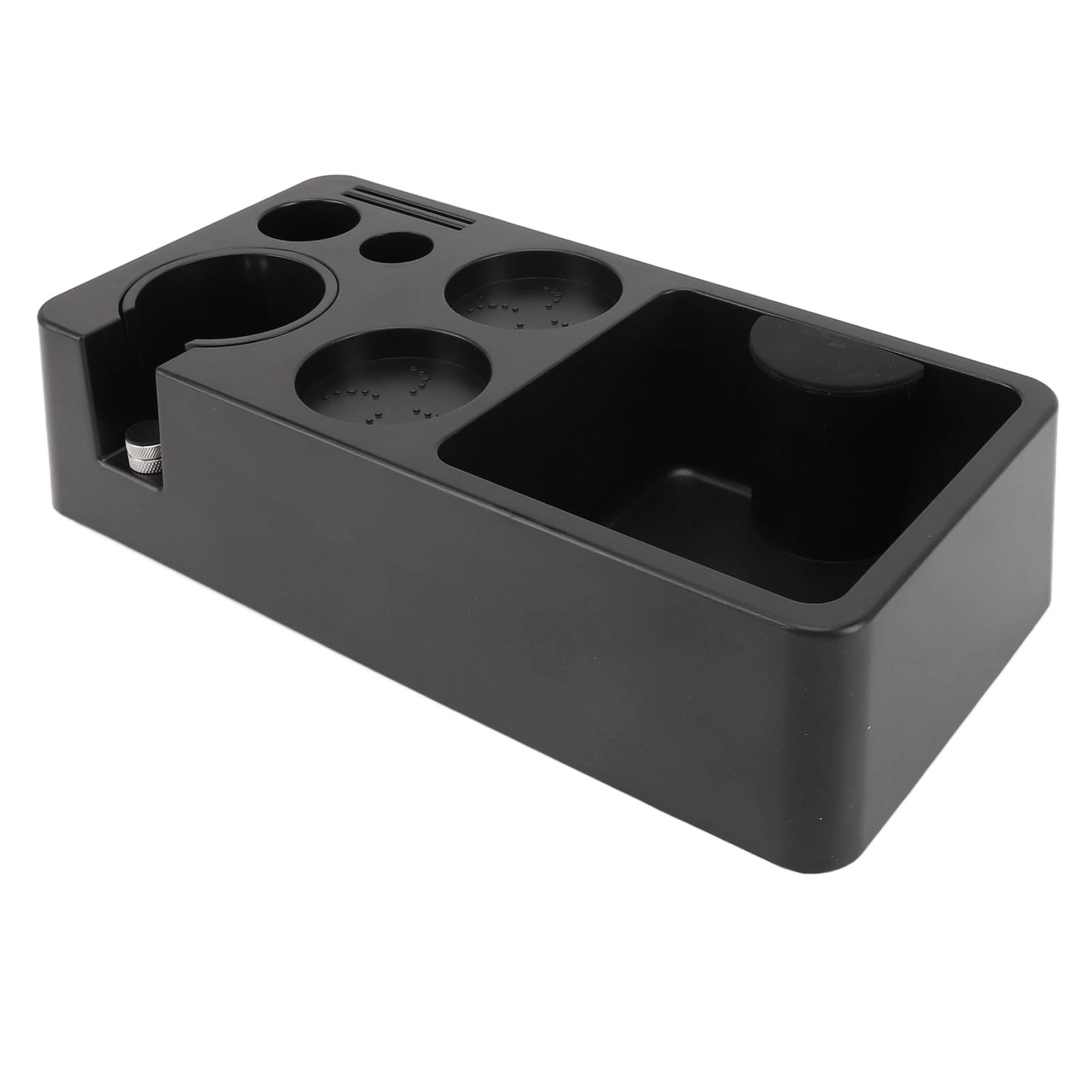 Denash Espresso Tamping Station - Knock Box Coffee Accessory Organizer