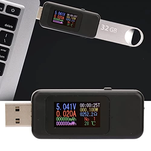 LCD Display Usb Tester - DC4-30V black