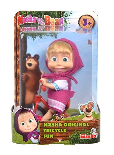 Masha Doll - 12cm Tricycle Ages 3+