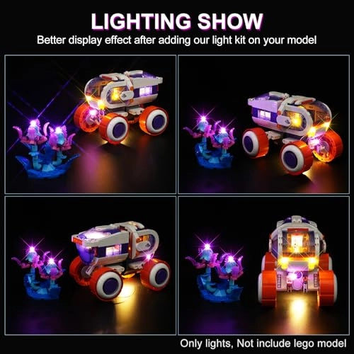 Lego Friends Space Research Rover LED Lighting Kit (42602) - LED Multicolor