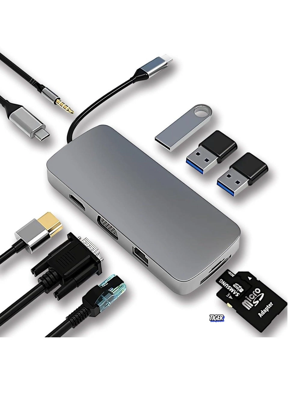 Tiger SDAS - USB C MacBook Pro, MacBook Air & Type-C Devices