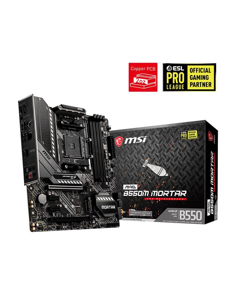 MSI MAG B550M Mortar - Micro-ATX 128GB