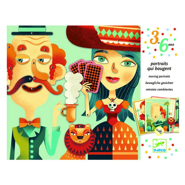 DJECO Moving Portraits - 3-6 years