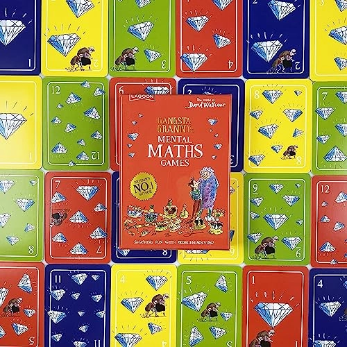 Gangsta Granny's Mental Maths Games - 5 years and up 48 pieces