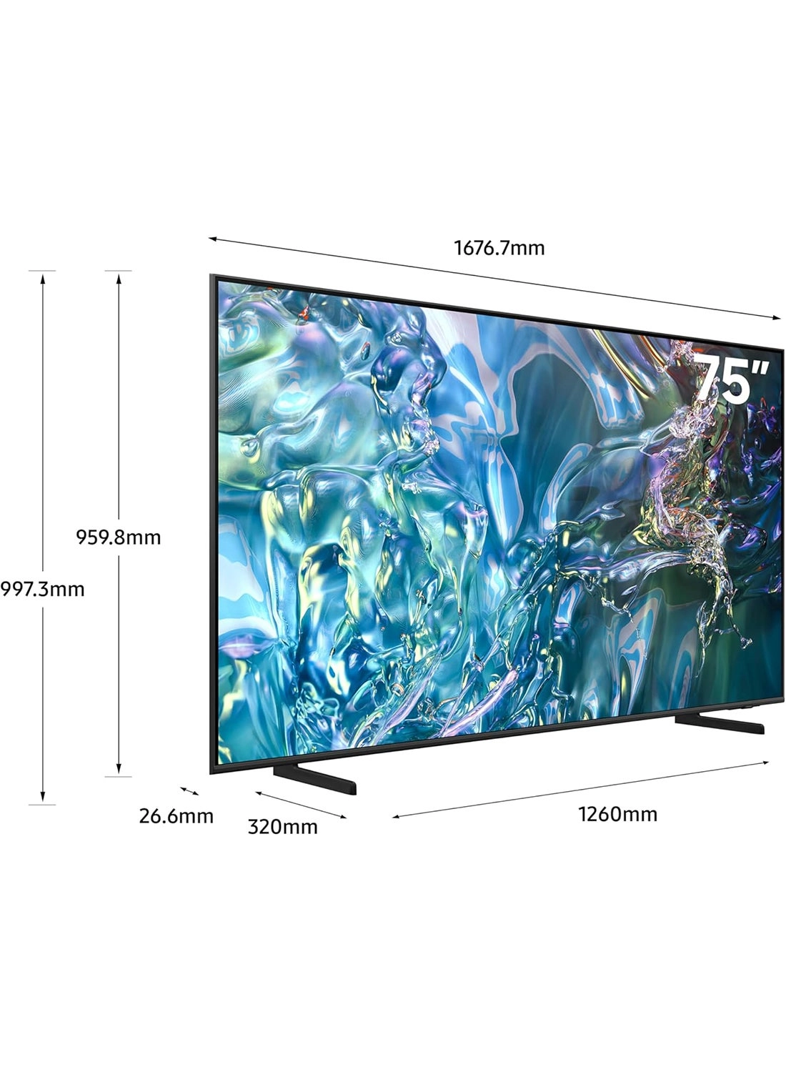 QA75Q60DAUXZN - 75 inch