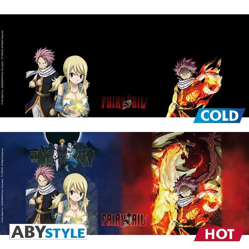 Fairy Tail Natsu & Lucy Mug - Heat Change 460 ml