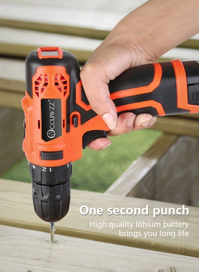 Electric Drill - 12V 600W 22-piece