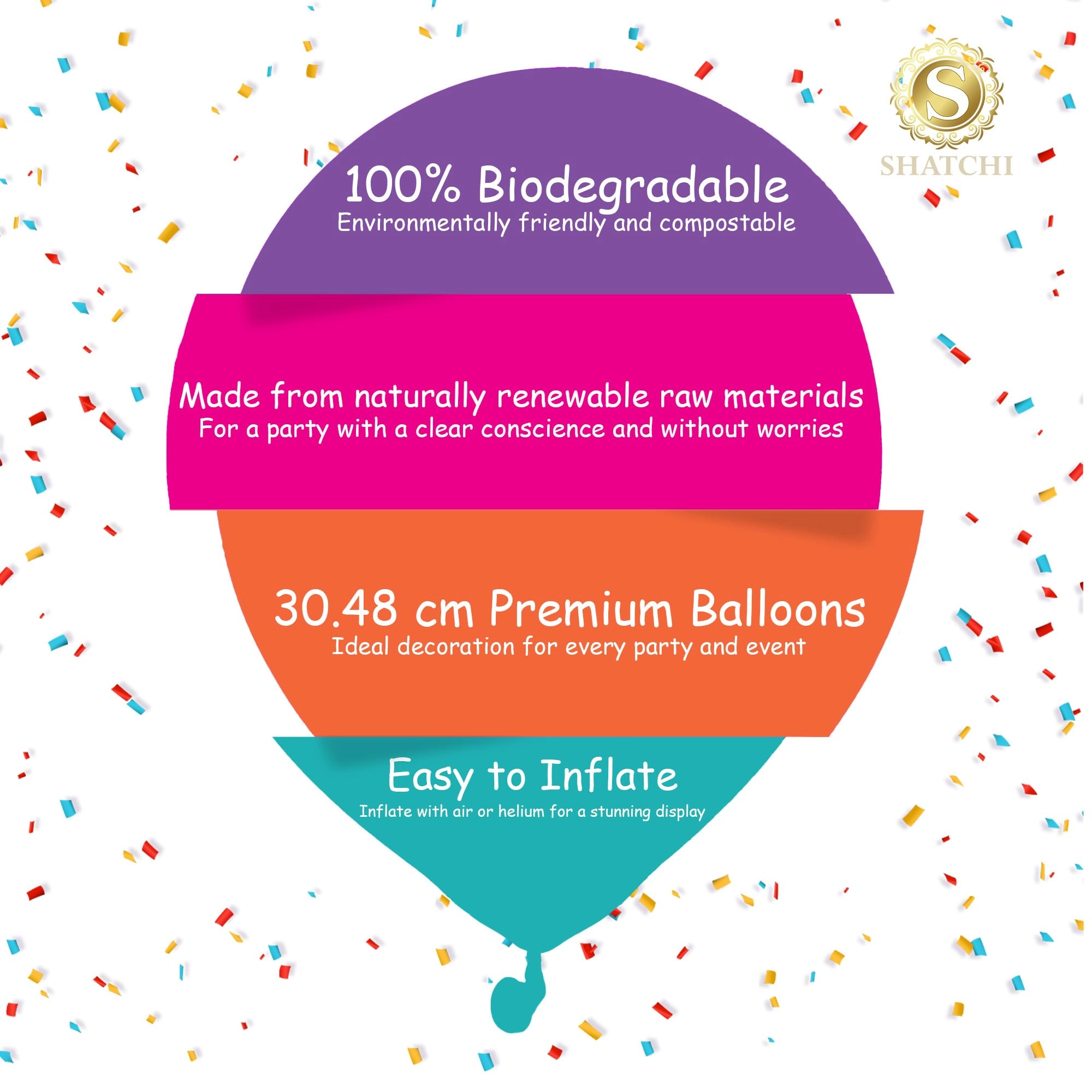 Balloons - 25 Pack Birthday