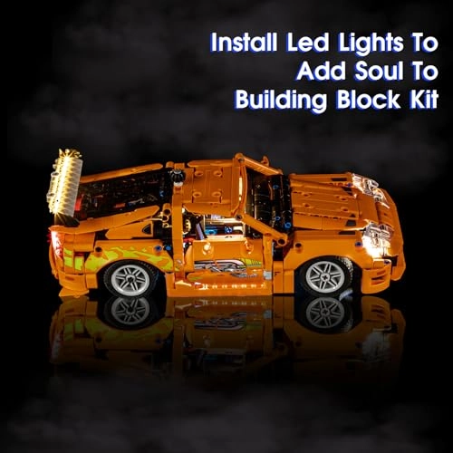 Led Light for LEGO 42204 Fast and Furious Supra-MK4 - Plastic