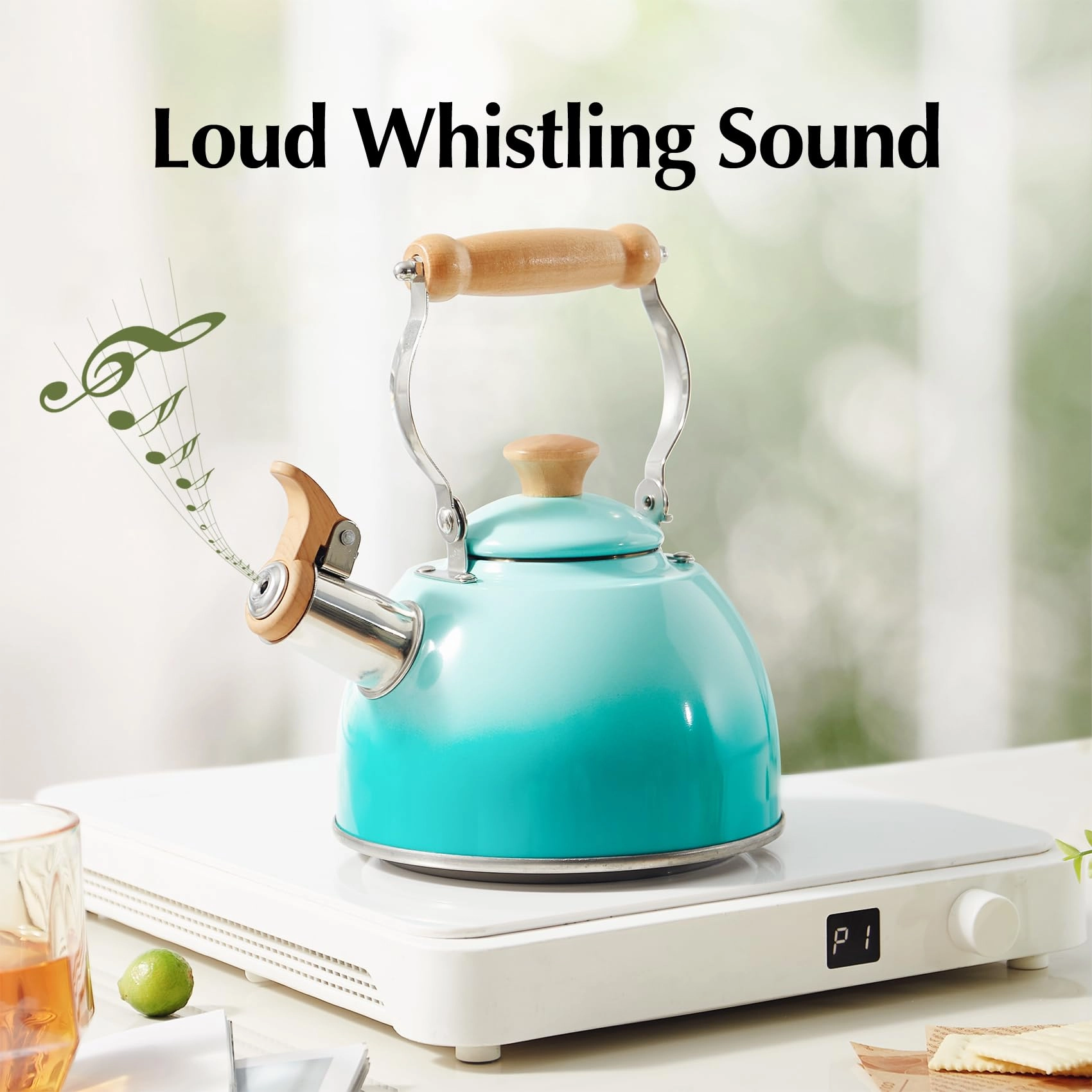 Tea Kettle - Stainless Steel 1.5 Quarts