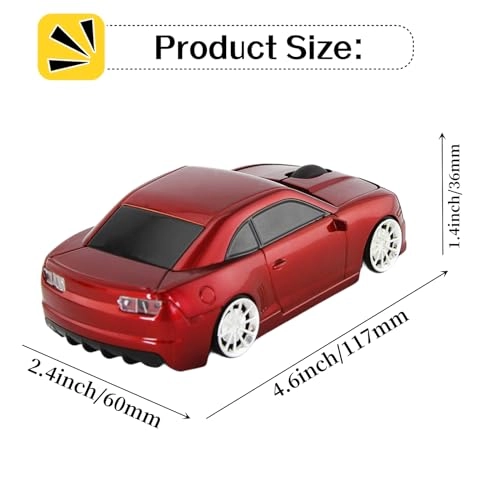 Car Shaped Mouse - USB Wireless